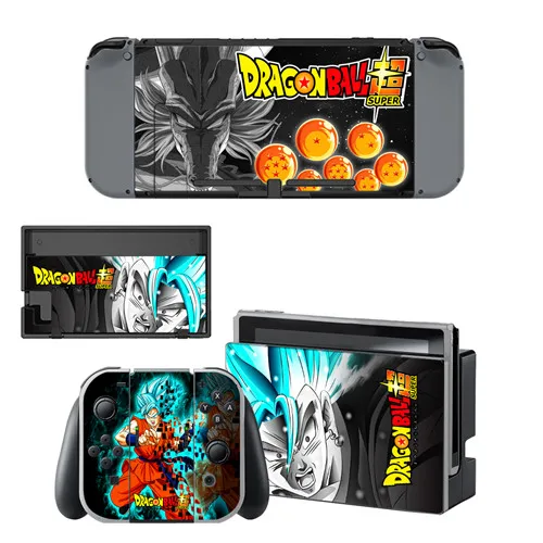YSNS0676 Dragon Ball Супер Z Гоку кожи Стикеры винил для NintendoSwitch стикеры кожи для Nintend переключатель NS консоли и Joy-Con контроллер - Цвет: YSNS0676