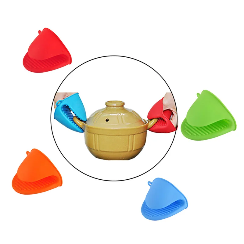 2 шт силиконовые кухонные принадлежности рукавица и прихват для - Цена: 411,18 руб.