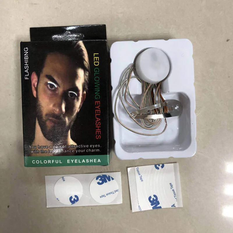 Светодиодная лампа для наращивания ресниц 1 пара накладные ресницы макияжа