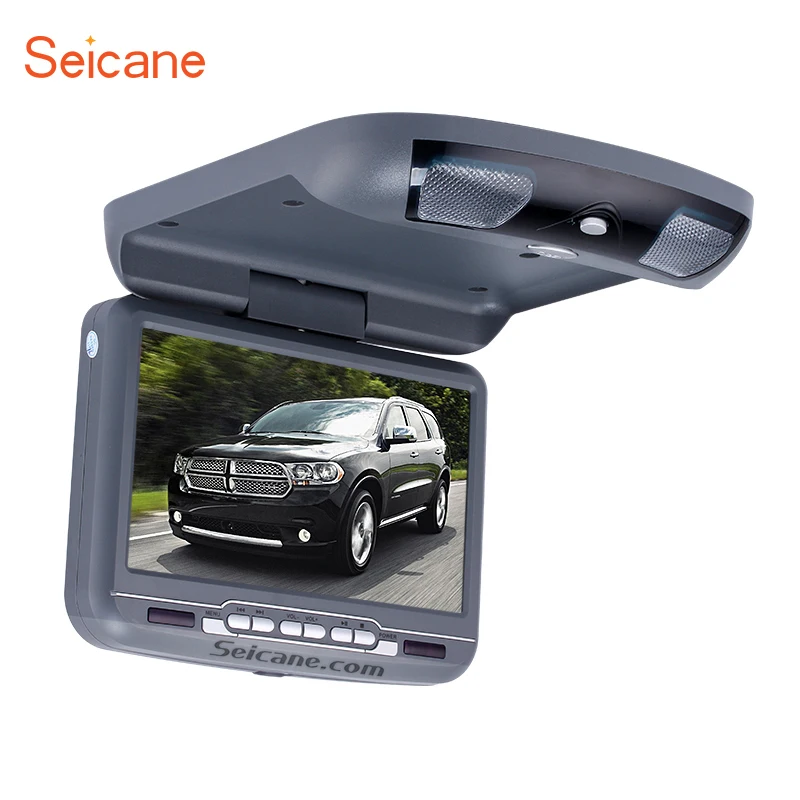 Seicane DVD плеер с креплением на крышу 9 &quotTFT играми FM USB SD Поддержка новейших 32 бит + 8