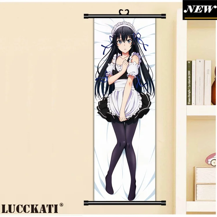 45x135 см oregairu yahari Руда не Seishun любовь приходите ва machigatteiru лоли мультфильм аниме стены картина прокрутки холст живопись плакат