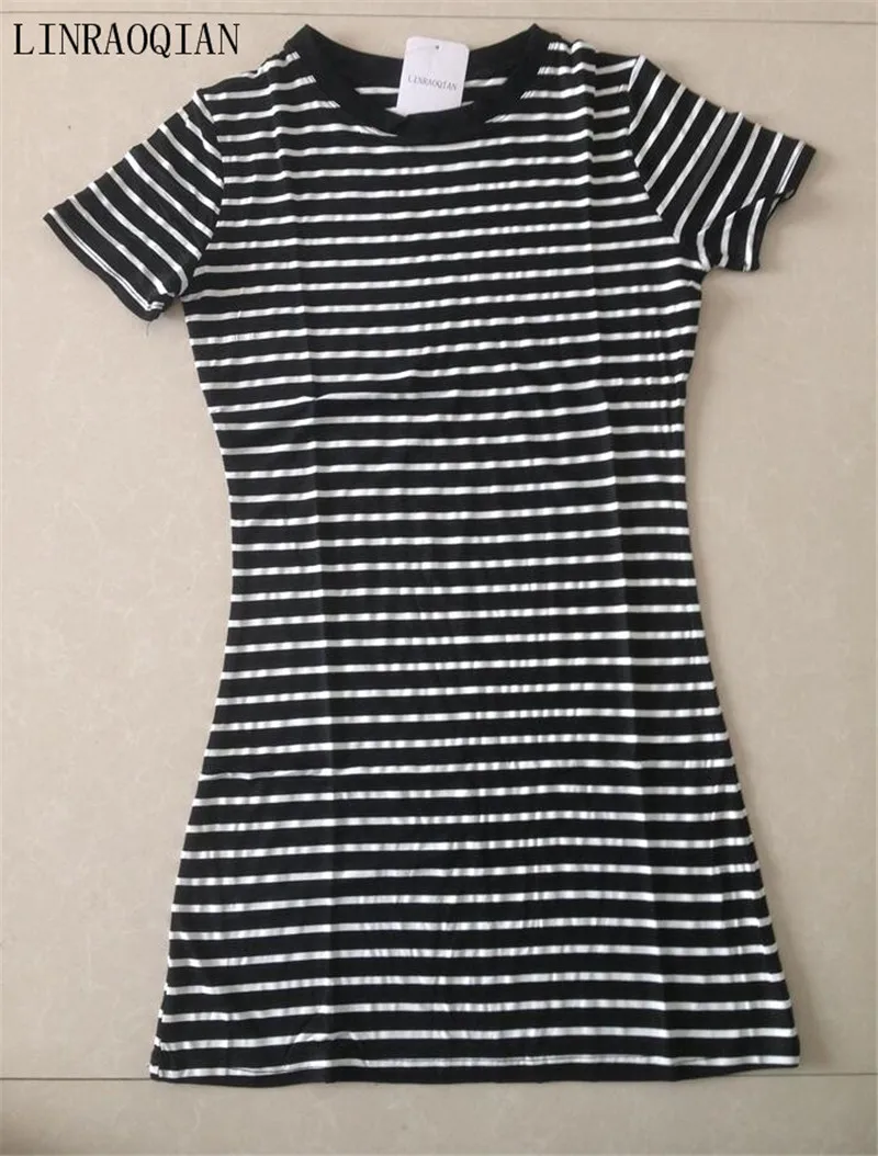 Женское винтажное платье рубашка в полоску спортивное облегающее Мини Вечерние