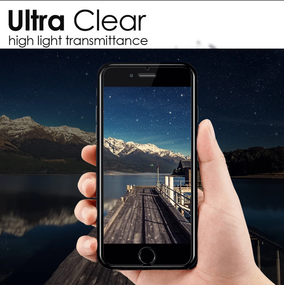 2.5D 9H протектор экрана закаленное стекло для iPhone 6 6S 5s 7 8 SE 4S 5 5C XR XS Max закаленное стекло для iPhone 7 6 6S флимовое стекло