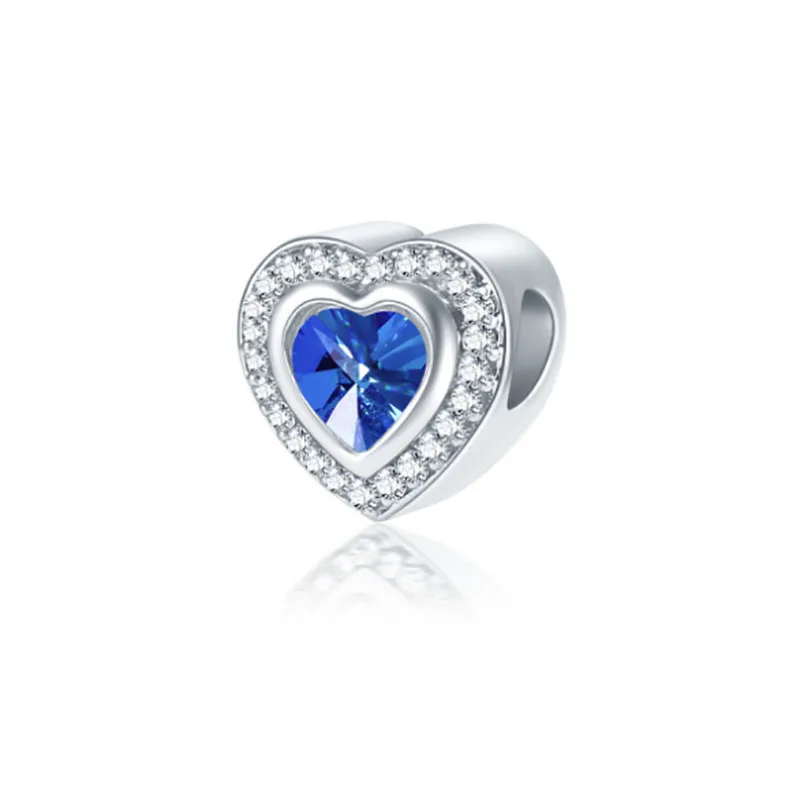 Fit berloque pulseira pandora Подвески Серебро плата Де Ли 925 браслет бусины для изготовления ювелирных изделий bijoux Шарм - Цвет: CTB929b