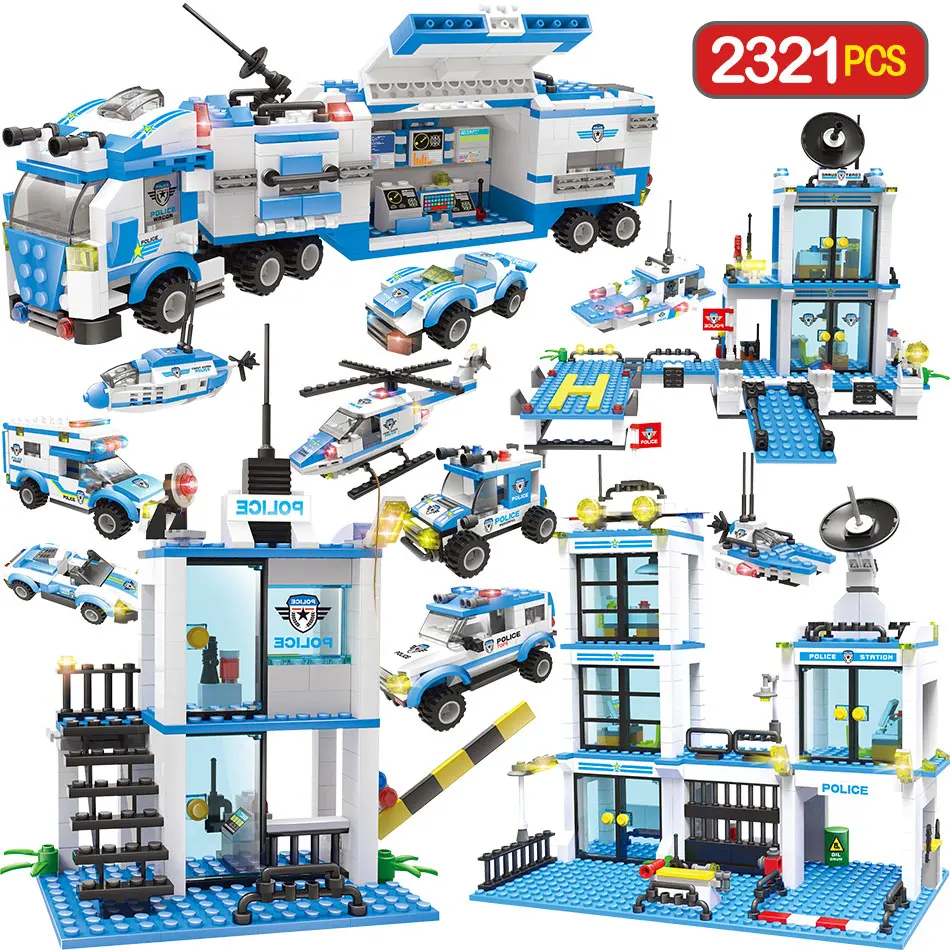 Набор высокотехнологичных строительных блоков совместимых с мобильным