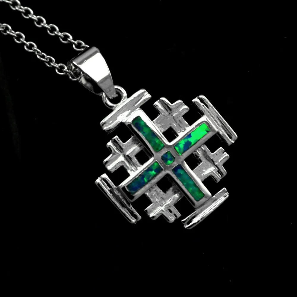 925 стерлинговый Серебряный Опаловый кулон кулоны новый европейский и