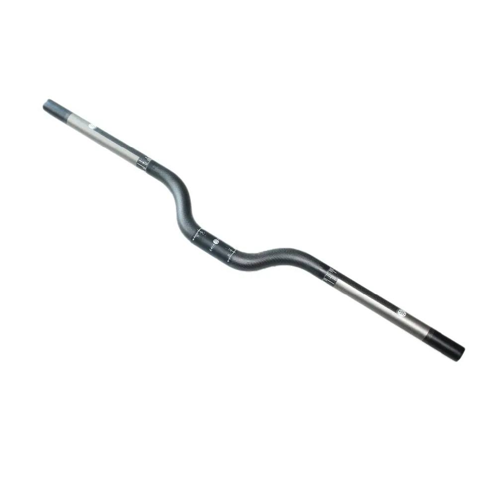 EC90 Full Carbon Fiber MTB Bicycle Handlebar 25.4MM BMX Mountain Bike Flat/Rise Bar Free Shipping | Спорт и развлечения