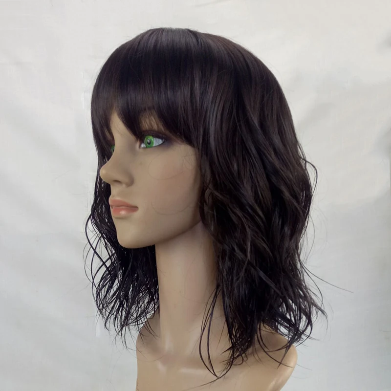 HAIRJOY женский синтетический парик свободная волна средняя длина коричневый Омбре волосы парики с челкой термостойкие 3 цвета