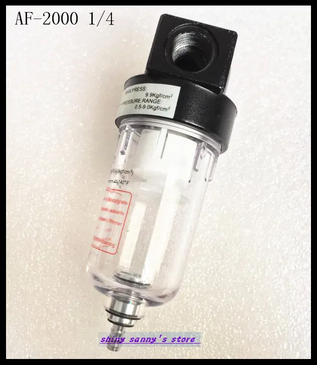 

1Pcs AF-2000 BSP 1/4" Pneumatic Air Pressure Filter Lubricator Brand New