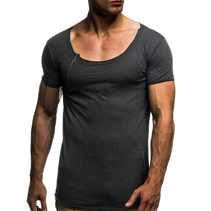 Футболка Для мужчин 2018 Новое поступление модные летние Повседневное короткими