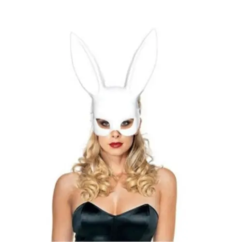 Новинка 2018 Маскарадная маска для лица на Хэллоуин сексуальная с заячьими ушками