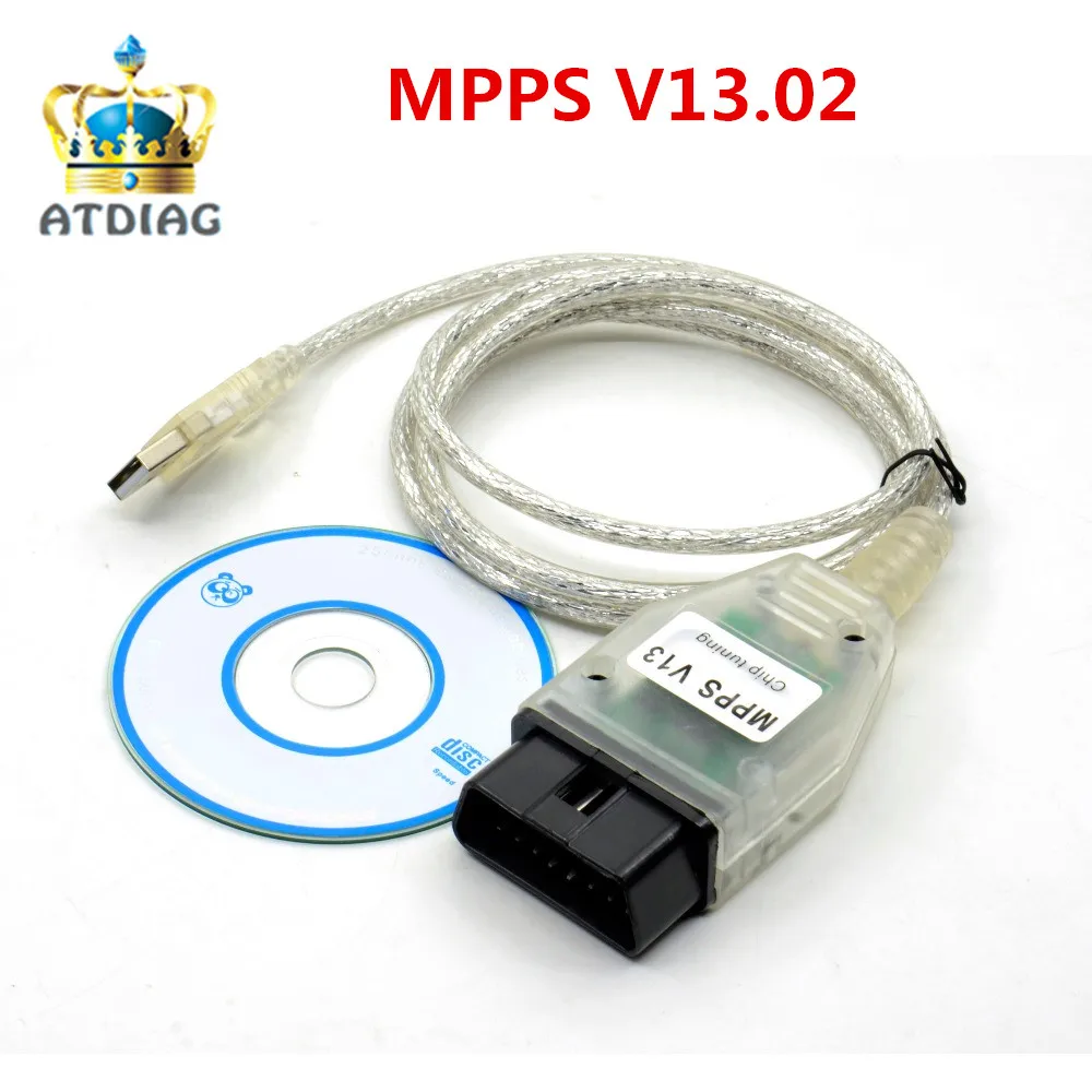 Профессиональный диагностический кабель SMPS MPPS V13.02 V13 K CAN Flasher Chip тюнинг ECU