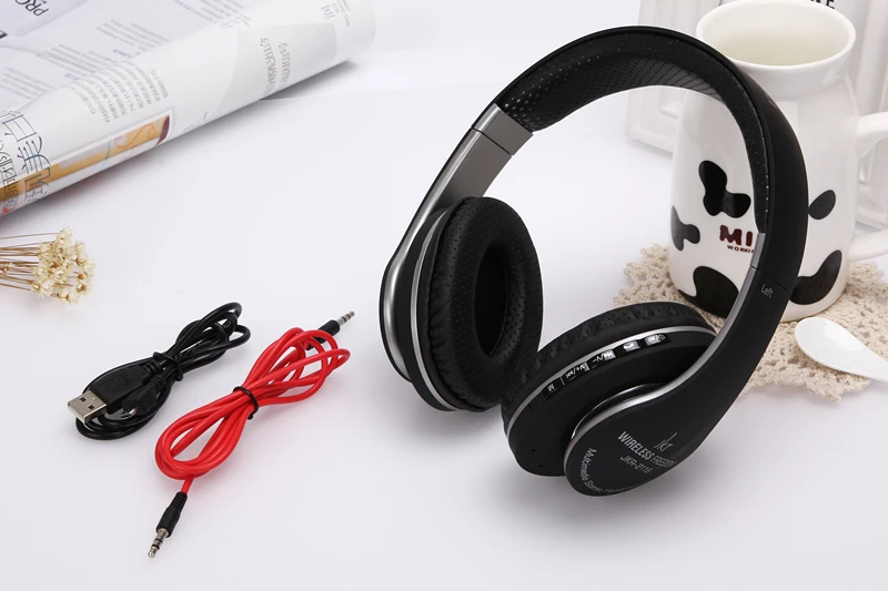 Проводные + беспроводные наушники Bluetooth 3 0 гарнитура стерео для ПК ноутбука