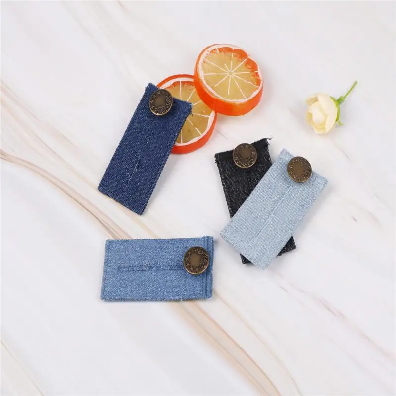 Для мужчин женщин Регулируемый джинсы Extender пояс брюки кнопку удлинители| |