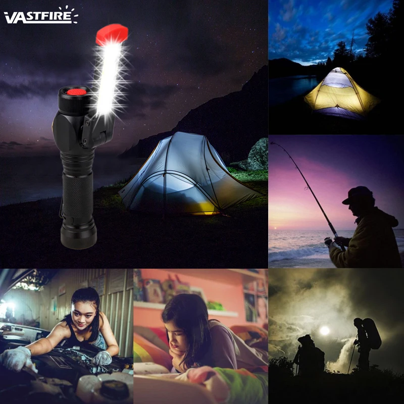 COB LED Clip On Adjustable Portable Lanterna Book Reading Light Magnetic Super Bright For Kindle Touch USB table LED Desk Lamp