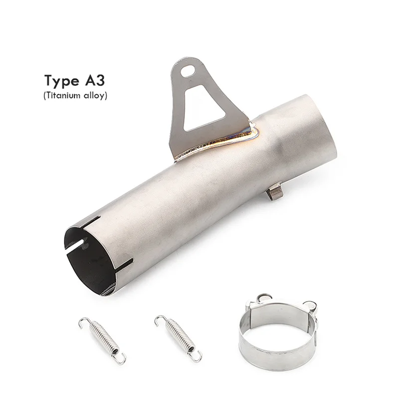 

S1000RR 2009-2015 Motorcycle Exhaust Pipe Moto SC Muffler with Stainless steel Middle Pipe For BMW S1000RR 2009-2015 Link Pipe