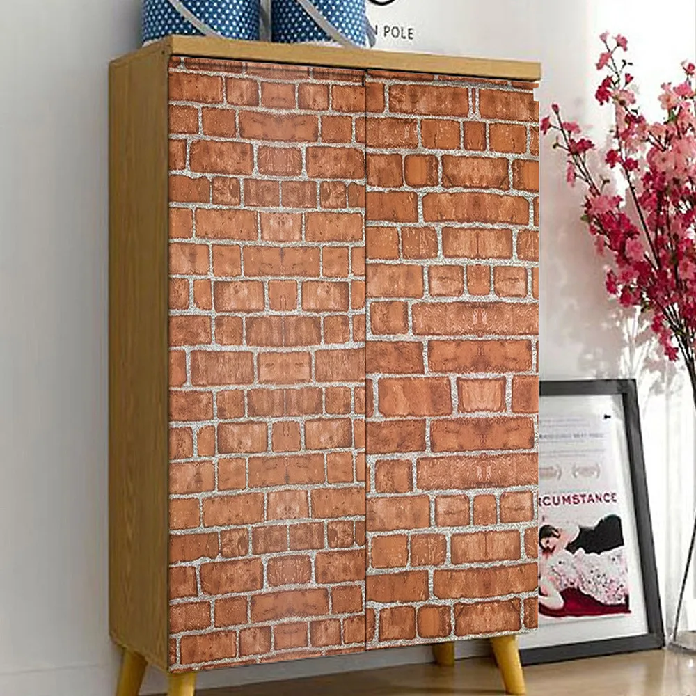 3D стимуляция послеротовой кирпичной кладки искусственные камни обои в