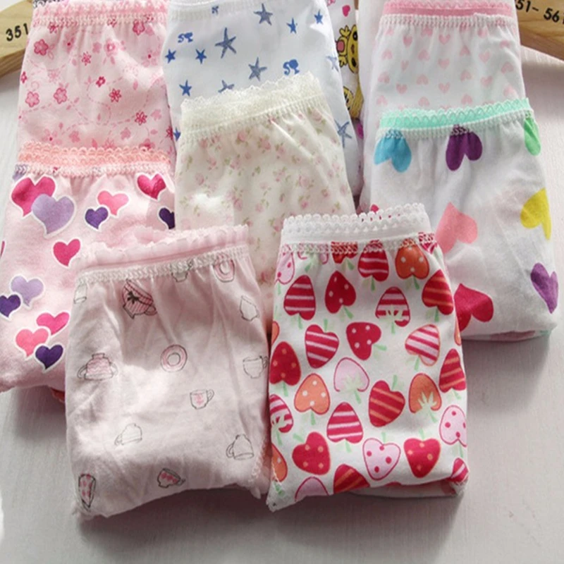 Нижнее белье для девочек 15 шт./лот|girls cotton underwear|underwear freecotton girls underwear |