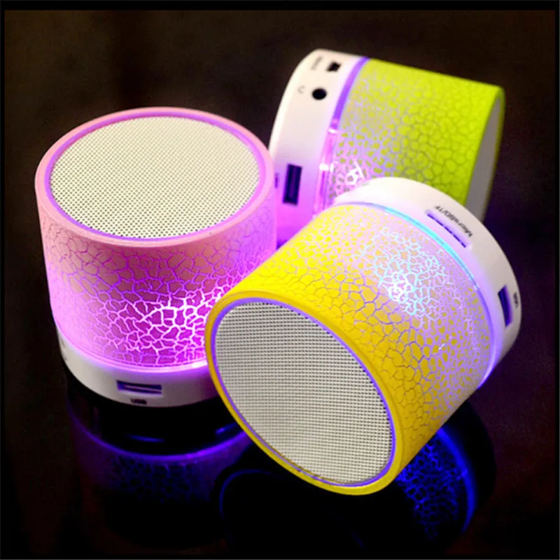 Портативный беспроводной мини LED A9 Bluetooth динамик звуковая коробка сабвуфер колонки для Iphone поддержка TF SD карты PK BTS06 Q9 A9 S28 A5