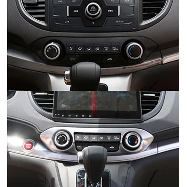 Аксессуары подходят для HONDA CRV CR V 2012 2015 2016 хромированный центральный