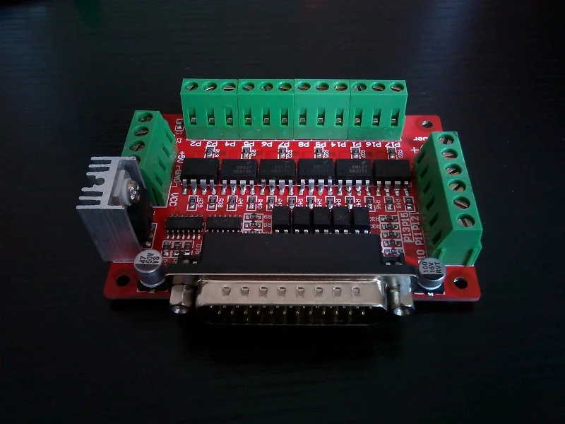 Высокоскоростная плата интерфейса с ЧПУ параллельный порт DB25 Оптическая