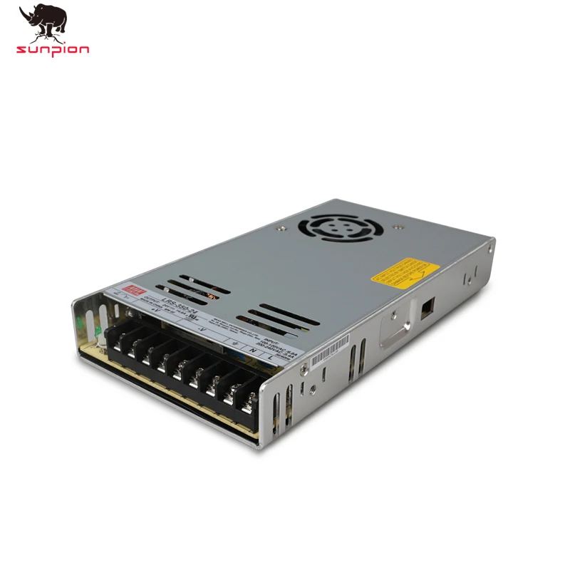 Запчасти для 3D-принтера Meanwell LRS-350 импульсный источник питания 24 В 350 Вт MW тайваньский бренд LRS-350-24 для 3D-принтера