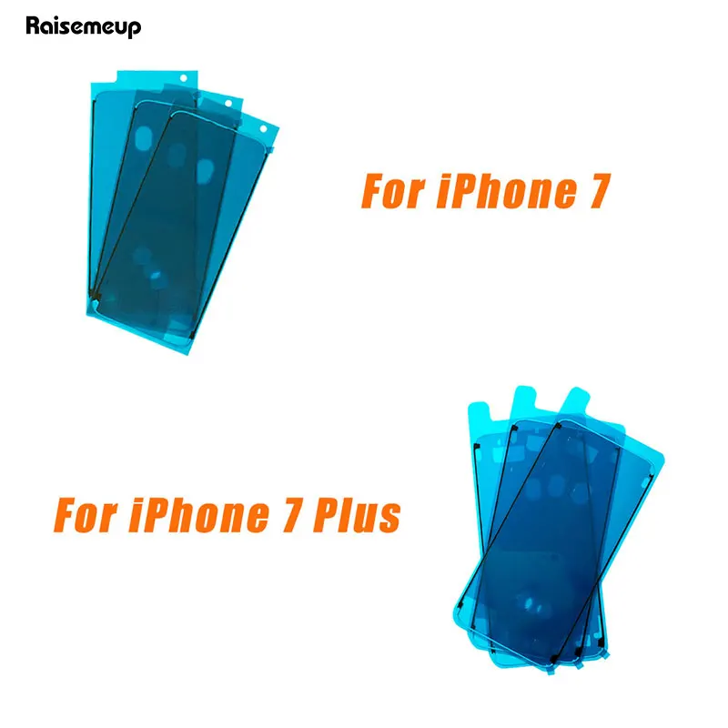 10 шт./лот водостойкая клейкая наклейка для iPhone 6S 7 7G 8 plus X передний корпус 3 м