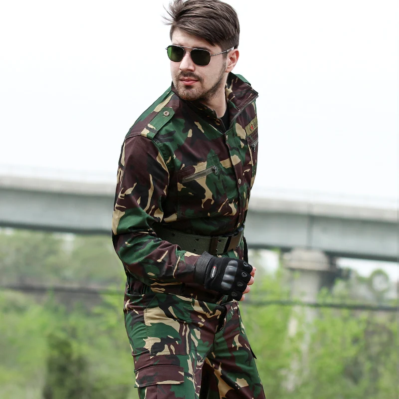 Военная Униформа спецназ Камуфляжный костюм Тренировочный CS Боевая охотничья