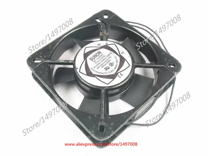 Sunon SF11025AT AC 220V 0.10A 2 провод 110x110x25 мм Сервер вентилятор охлаждения square fan server fan90mm fan