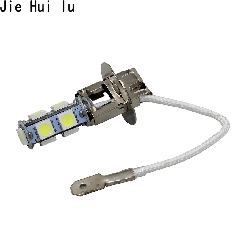 2 шт. 12 В H1 H3 5050 9 SMD светодиодный 110LM 8000K противотуманные фары автомобильные лампы