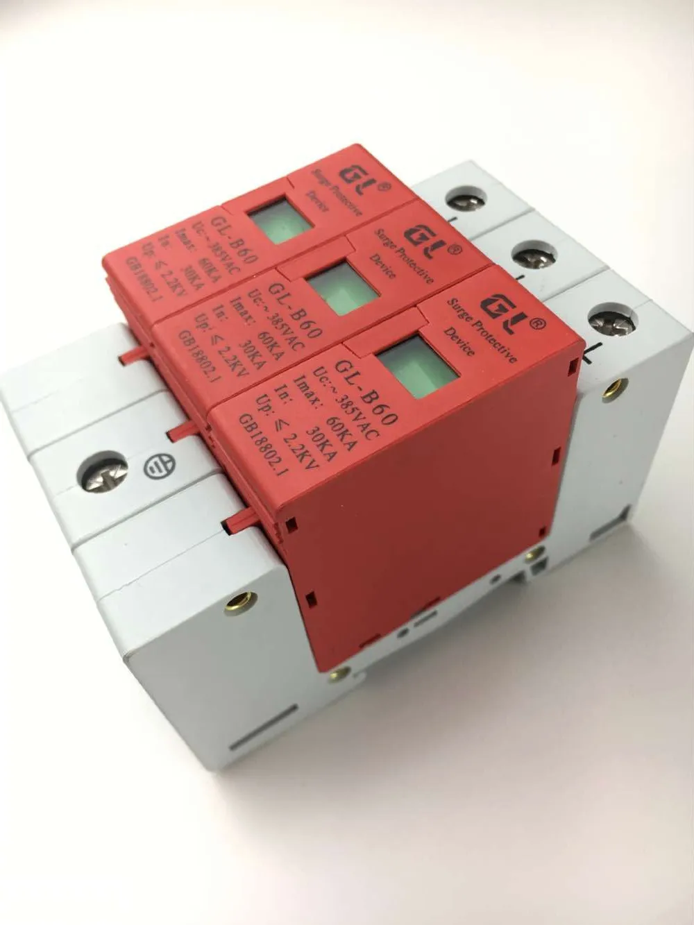 2P + N переменного тока 3-полюсный 3 P 385V AC 30KA ~ 60KA защитные устройство защиты от