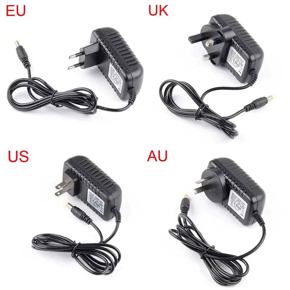 DC12V 3A 3000mA адаптер питания AC100 ~ 240 В EU/US/AU/UK SMD 5050 3528 полосы света камеры Мониторы CCTV