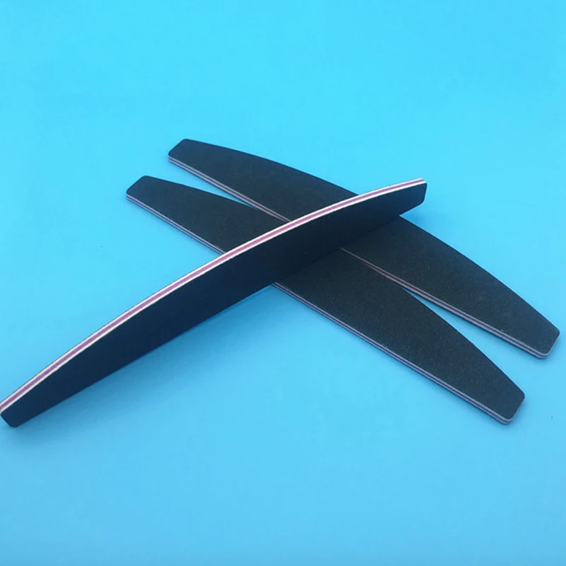 10 шт. Бесплатная доставка шлифовальная пилка для ногтей с изображением черного