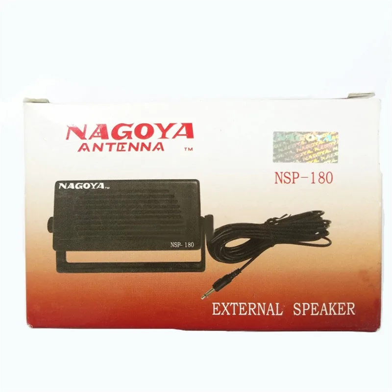 

2pcs NEW NSP-180 External Speaker for Mobile Radio Car Radio TM471A TK768G IC-2720H Yaesu FT-2800M FT-7900R FT-8800R FT-8900R