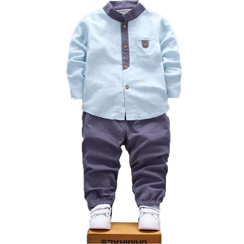 2018 New Baby boy's autumn set children's suit cartoon Casual clothes long-sleeved t-shirt + pants cotton children Kids sets |