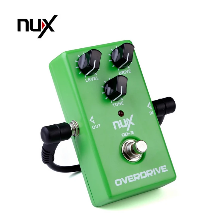Винтажный усилитель для гитарных эффектов NUX OD-3 Overdrive педаль создания истинное
