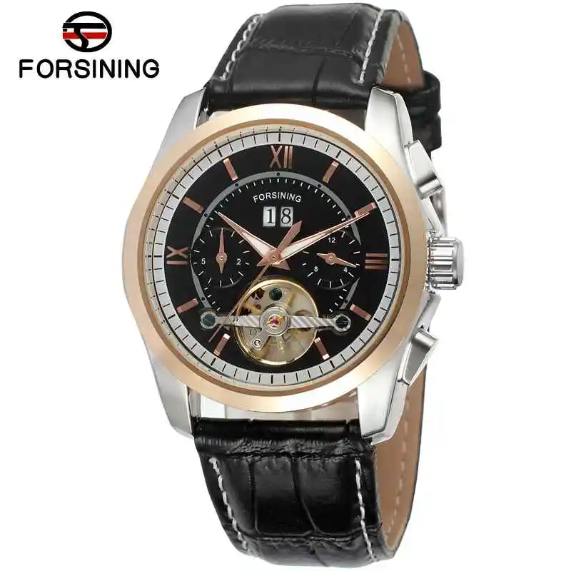FORSINING Tourbillon Мужские s часы военный армейский Спорт Часы мужские лучший бренд класса люкс автоматические