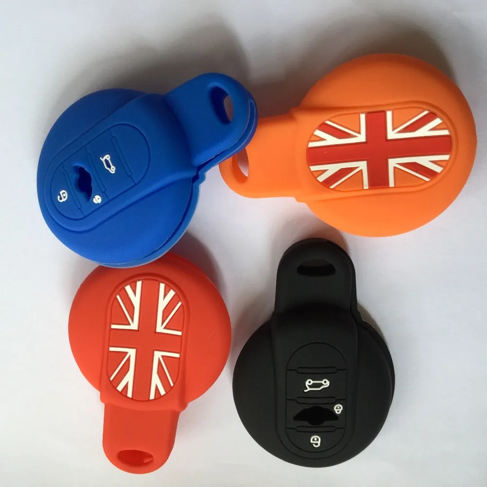 Силиконовый чехол для удаленного ключа BMW Mini Cooper F55 F56 S poadster Coupe Countryman Paceman R55 R56 R57 R60