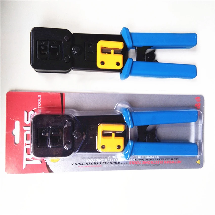 Ручной обжимной инструмент EZ rj45 плоскогубцы rj12 cat5e cat6 8p8c многофункциональный