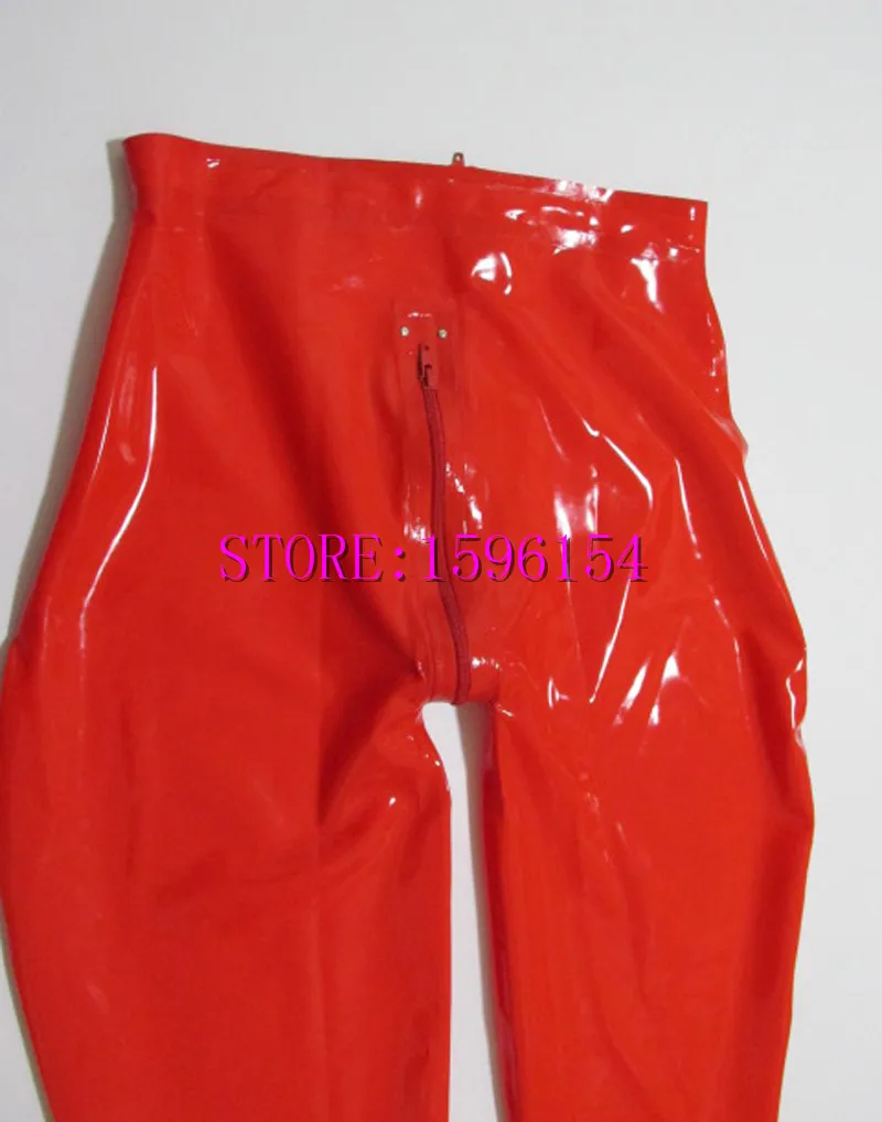 Модные женские повседневные брюки красные латексные сексуальные леггинсы