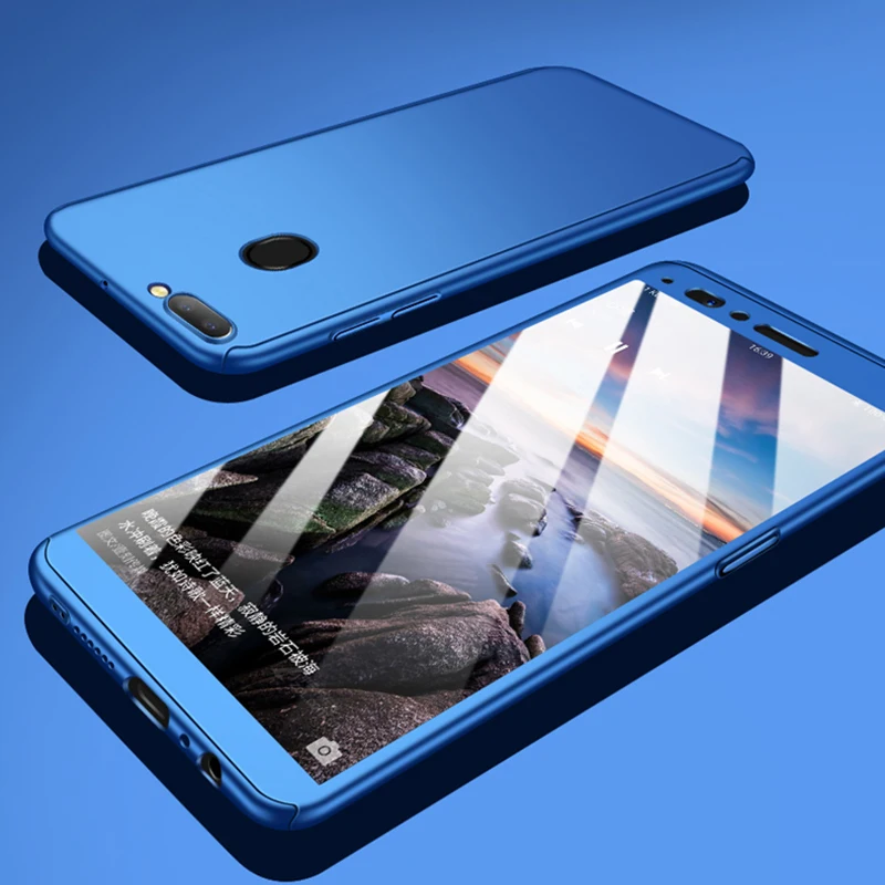 Ударопрочный 360 градусов полный защитный чехол для VIVO V3 Max V3Max Тонкий Жесткий ПК с