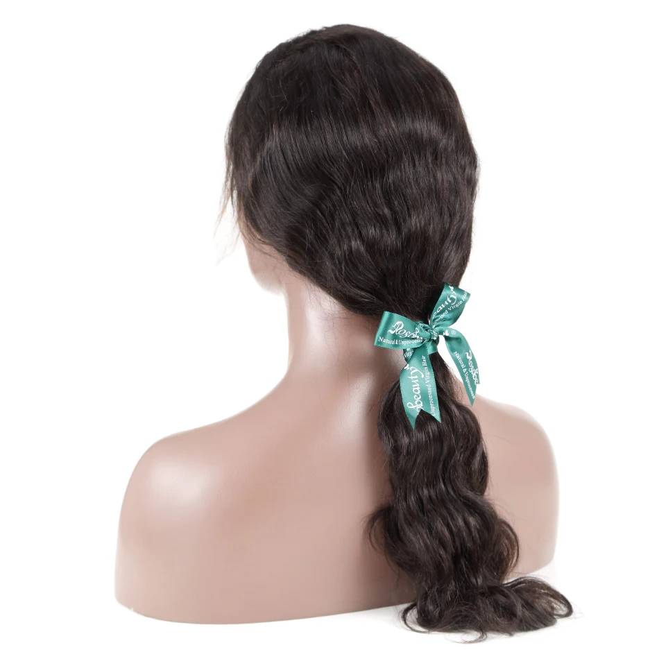 Instaone волосы волнистые Безглютеновые полные парики шнурка человеческих волос с