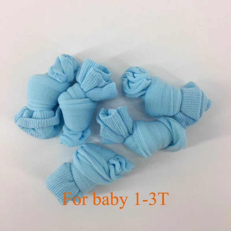 5 pairs-blue Летние детские носки милые Карамельный цвет новорожденных; сезон осень-зима, комплект тонких нескользящих дышащего полиэстера детские носки «унисекс» ребенок малыш Sokken - Цвет: 5 pairs-blue