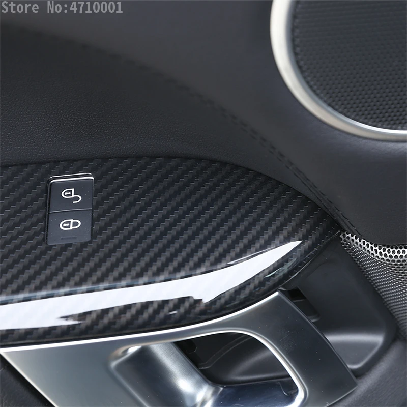 Углеродное волокно Стиль для Ленд Ровер Range Rover Sport (Land RR Спорт 2014 2017 АБС Пластик