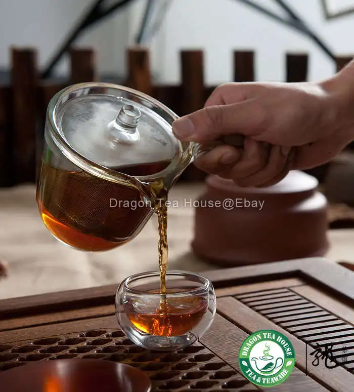 Двухстенная прозрачная стеклянная чашка 50 мл 1 7 floz FH 305B|glass teacup|50ml glass5 oz glass |