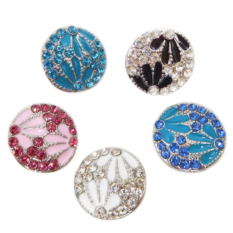 Арбуз дизайн имбирь оснастки браслет 18 мм эмаль кнопки для ювелирные изделия |