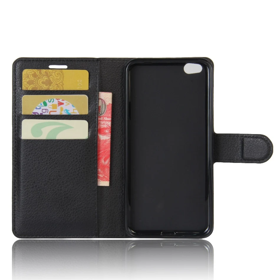 Case For Xiaomi Mi 5C Flip Wallet PU Leather Cover Magnetic Fundas Silicone Mi5C 5 C | Мобильные телефоны и аксессуары