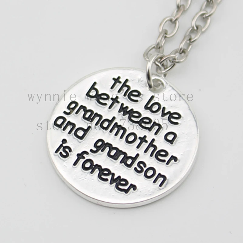 2014 модное ожерелье любовь между бабушкой и внуком навсегда для бабушки внука