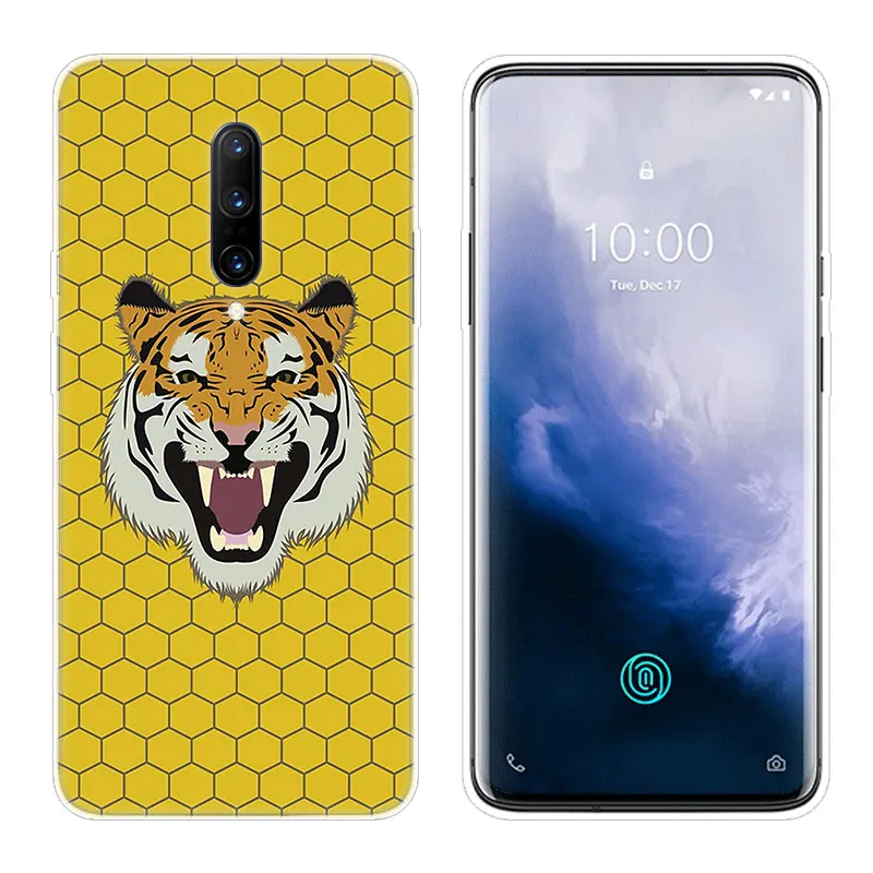 Модный прозрачный силиконовый мягкий чехол для телефона из ТПУ OnePlus 7 Pro 5G 6 6T 5T 3T |