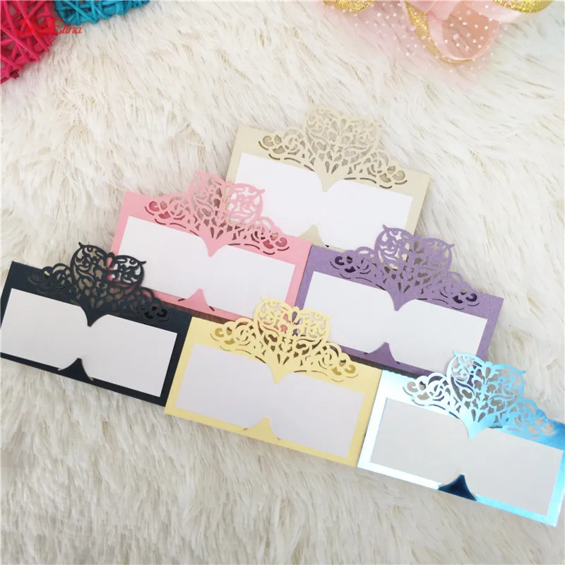 50 шт. подставка под таблицу для визитных карточек украшение свадебного банкета